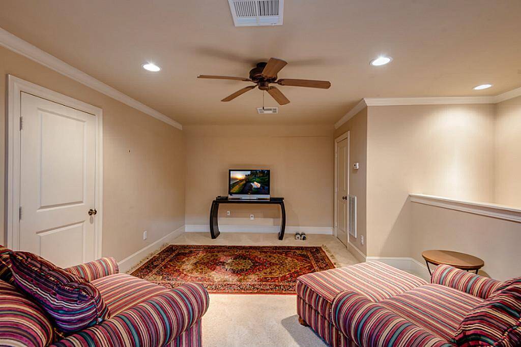 On the fourth floor, another living space can serve multiple purposes, including a media room/game room, extra office, exercise room, etc. With plenty of space, the options are endless!