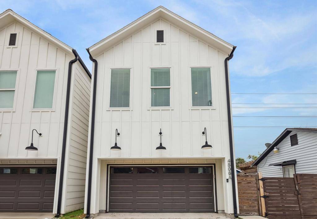 Contemporary exterior featuring clean lines, double garage, and stunning curb appeal.