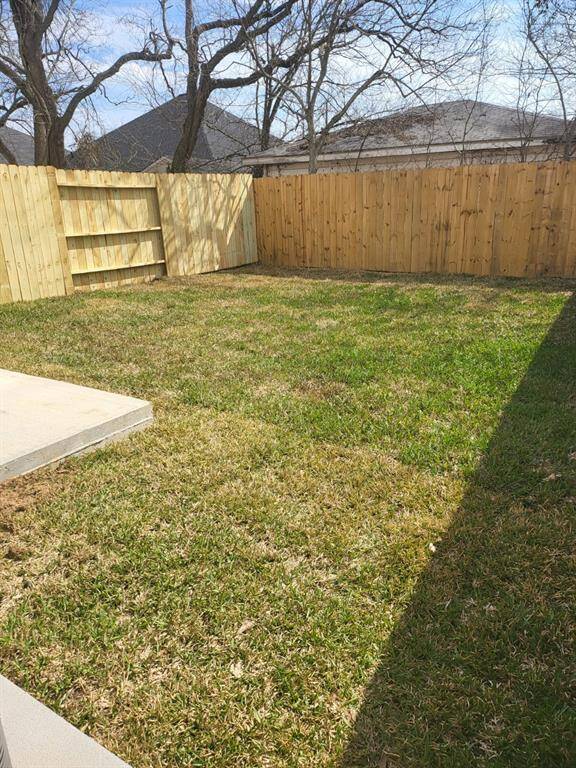 Private large backyard for each unit