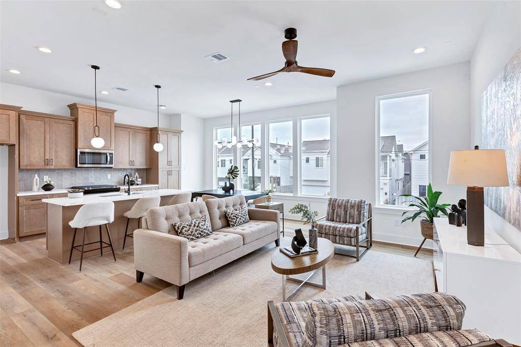 Welcome to the living room on the second floor!