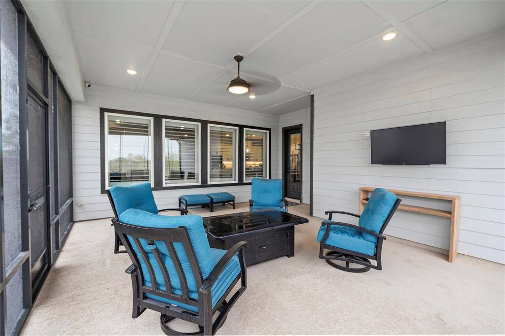 There is ample room for watching the game or sitting enjoying a glass of wine by a firepit or just enjoying the great outdoors!