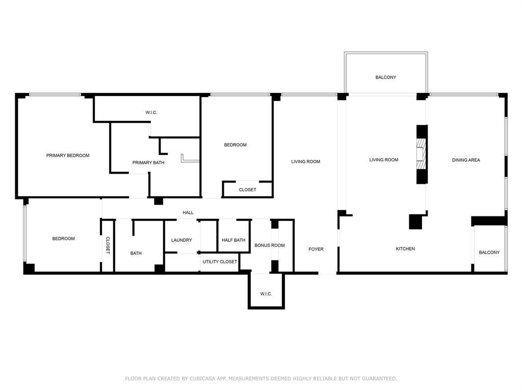 Floor plan of 49 Briar Hollow Lane #2104.