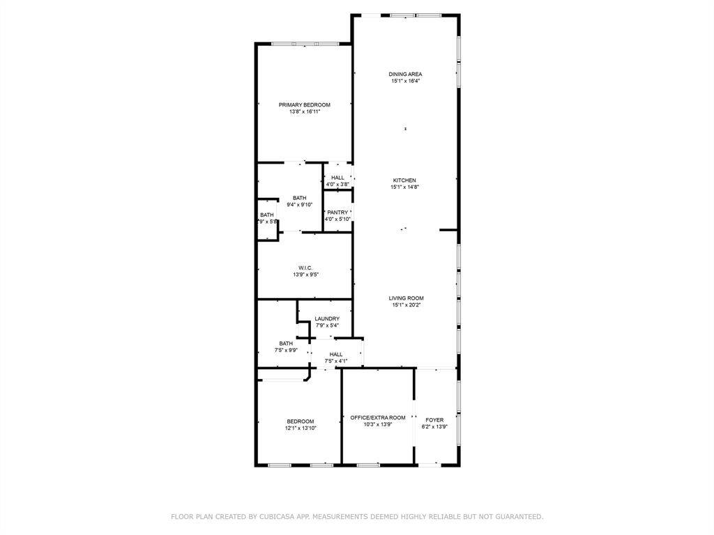 This floor plan shows the masterful design of this home's layout!
