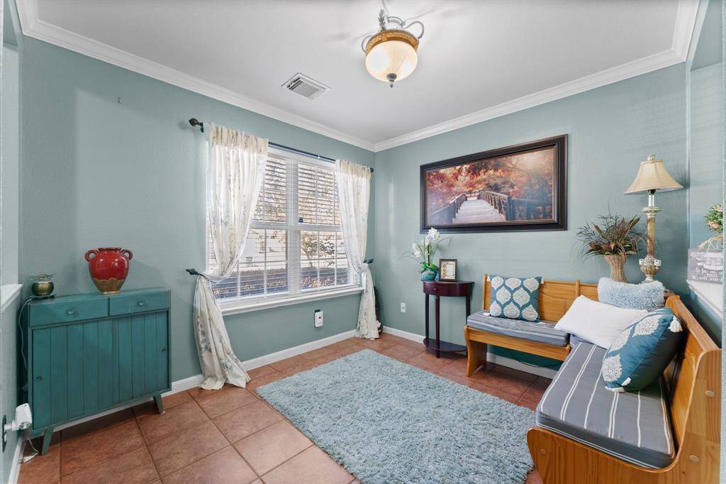 Living area is ideal for hosting guests, unwinding with a good book, or simply relaxing in comfort.