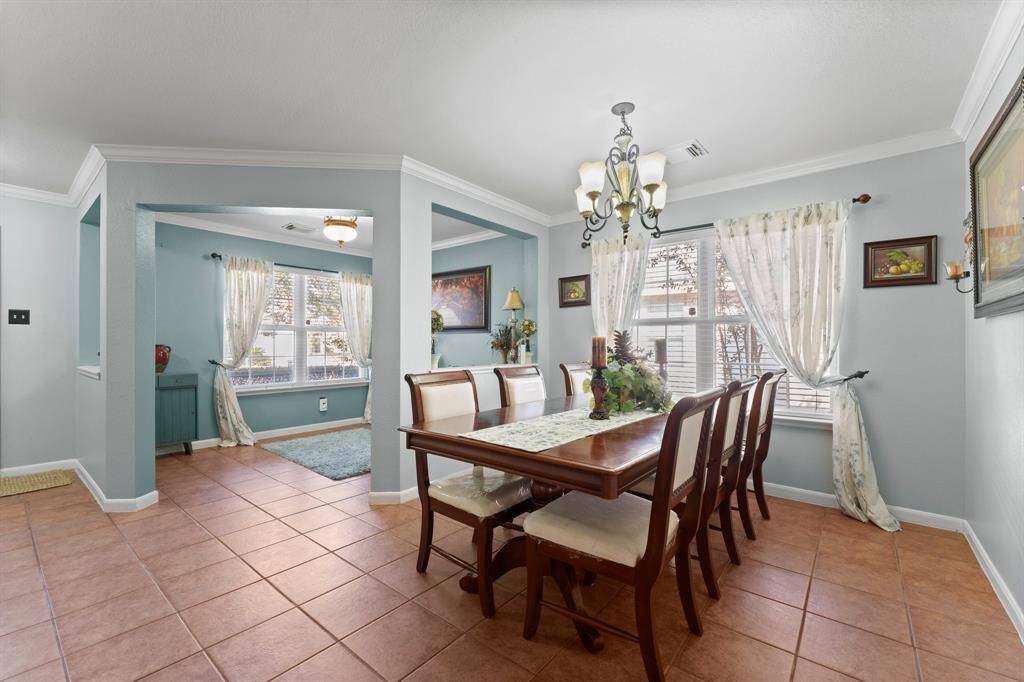 Another view of the Dining and Formal Living area.