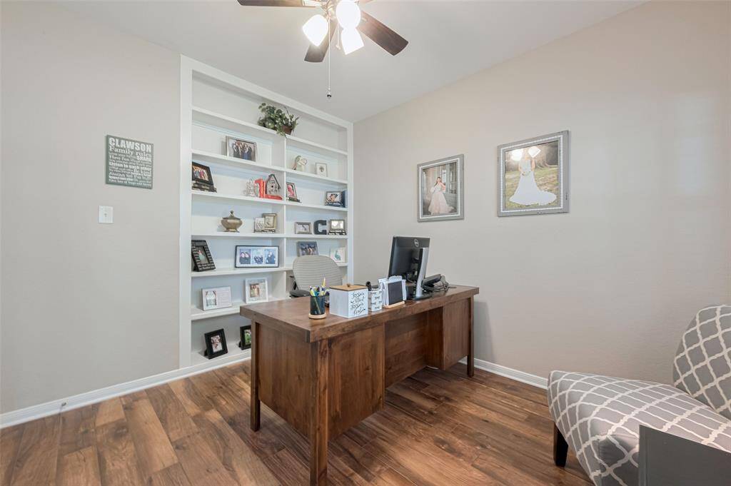 Spacious dedicated office...