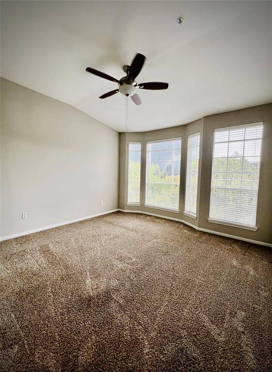 Primary bedroom located on the upper level.