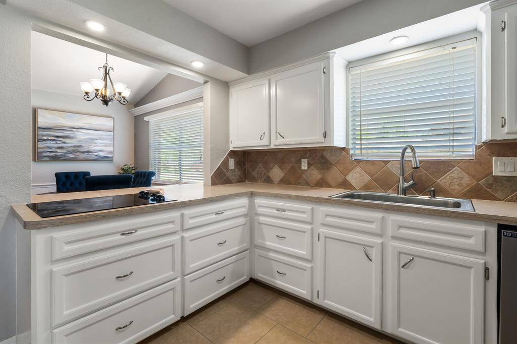 Nice electric stovetop.
