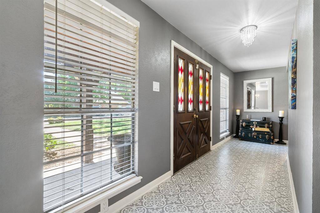 Beautiful foyer.