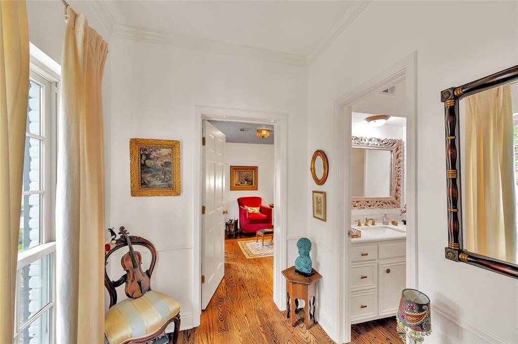 Off the grand entry is this little room next to the half bath.