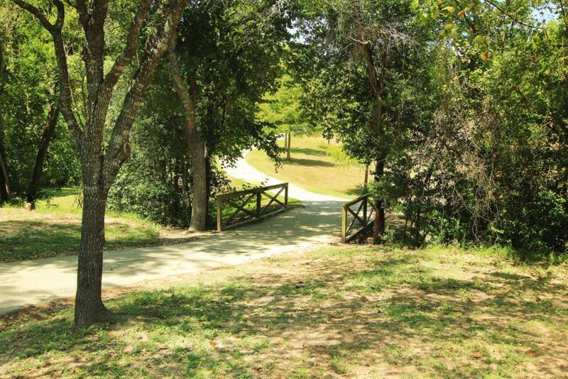 Residents of Nottingham Forest have access to the serene miles of the hike and bike trail called Terry Hershey Park