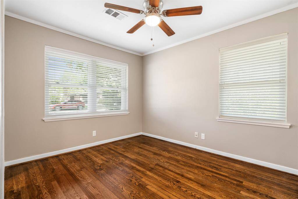 Secondary bedrooms are all spacious.