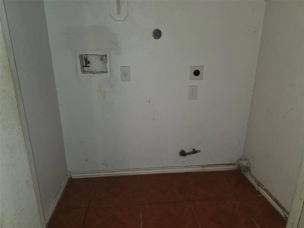 Washer and Dryer Connections in the Kitchen