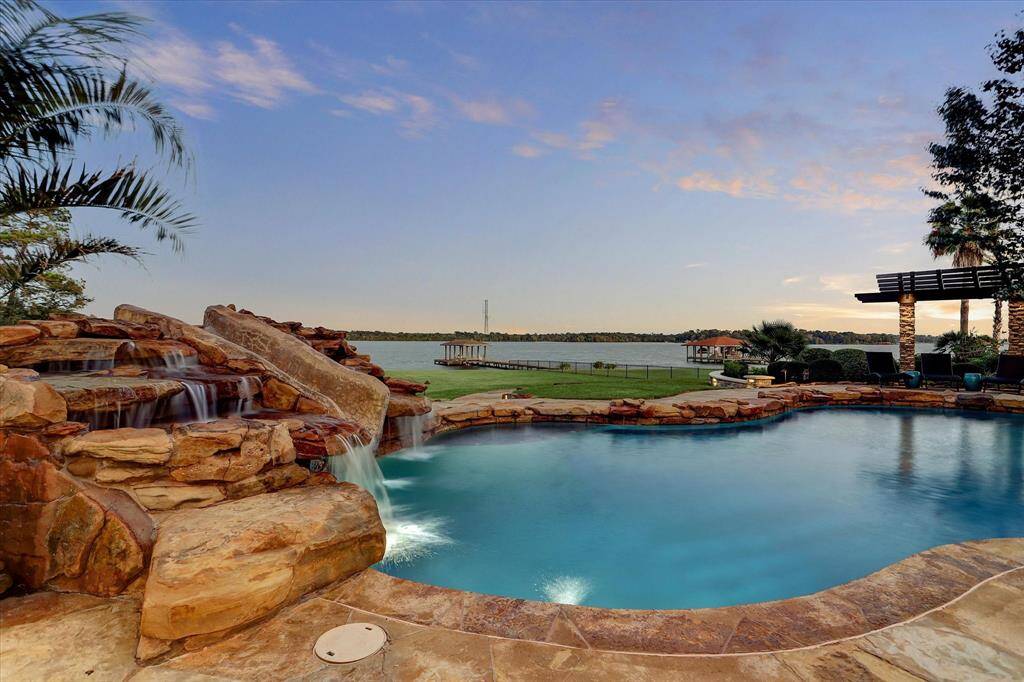 Built-in pool slide adds extra fun for kids and adults alike!