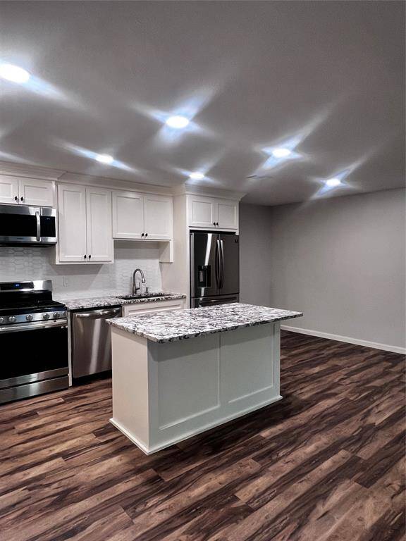Freshly updated modernized kitchen.