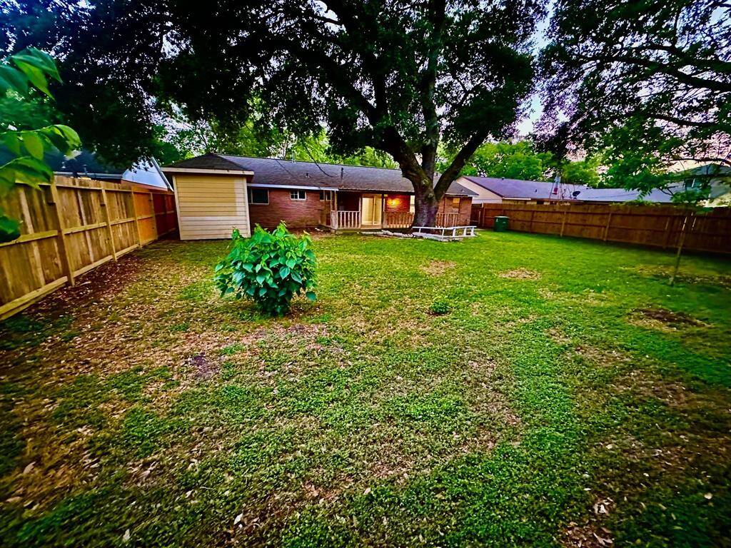 DIFFERENT VIEW BACK YARD