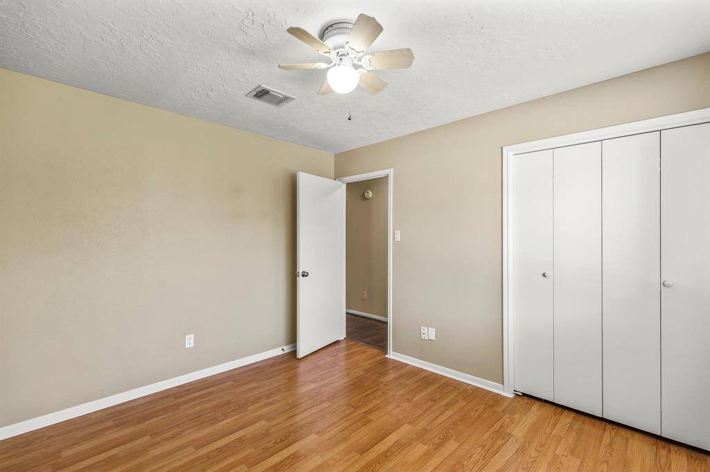 The other secondary bedroom with spacious closet and plenty of room for everything