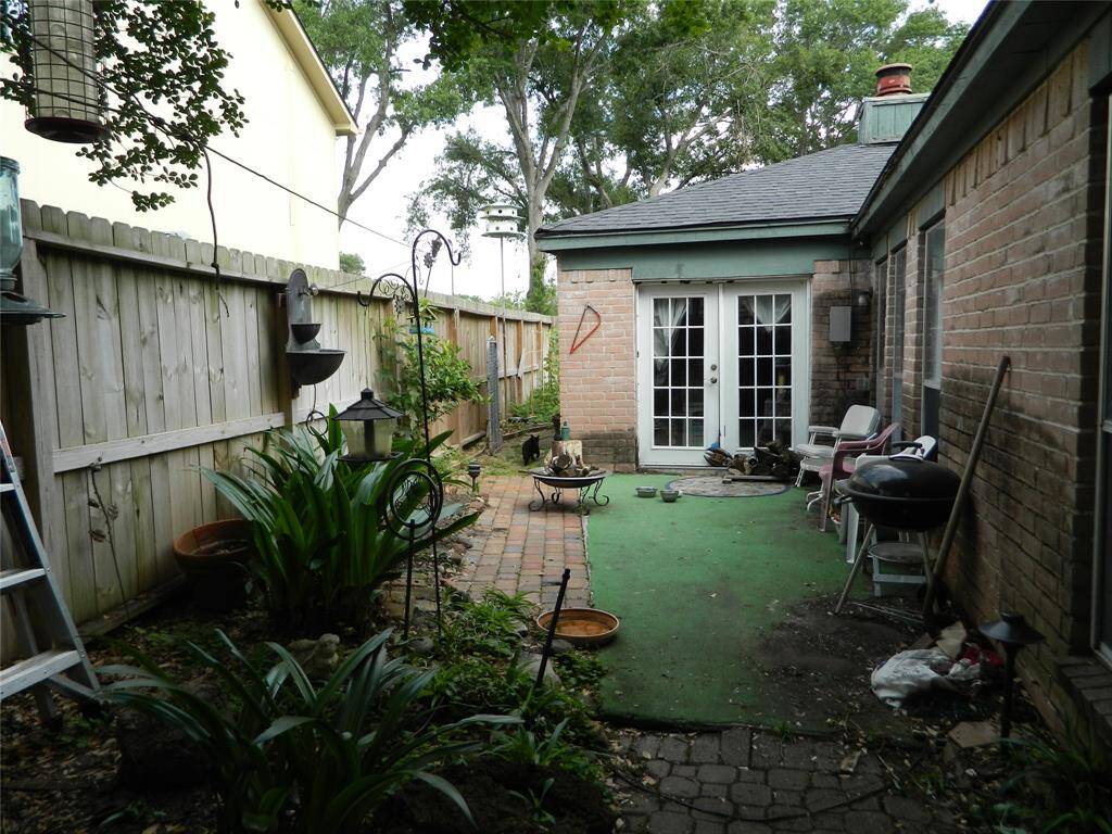Back patio