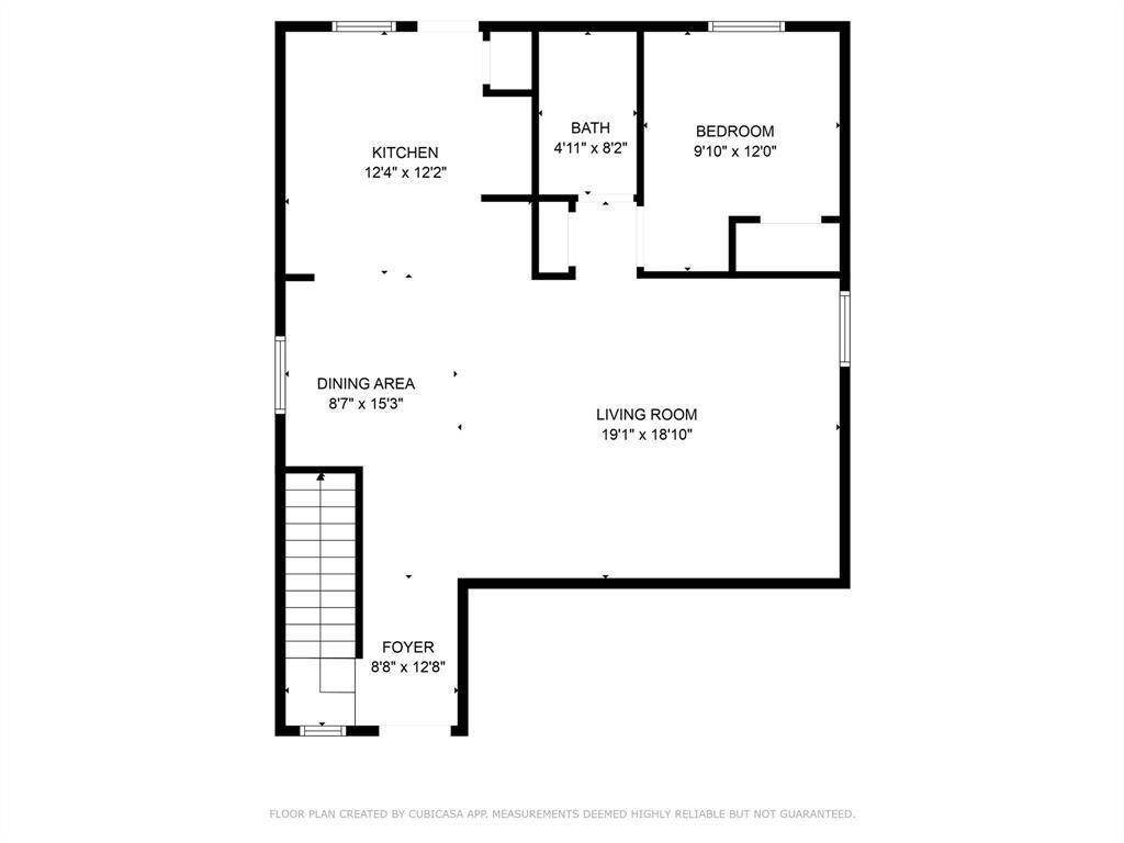 First level floor plan