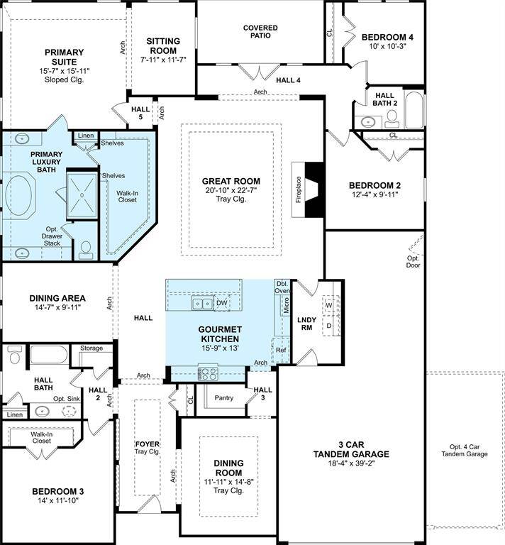The Margaret floor plan by K. Hovnanian Homes. 1st Floor shown. *Prices, plans, dimensions, features, specifications, materials, and availability of homes or communities are subject to change without notice or obligation.