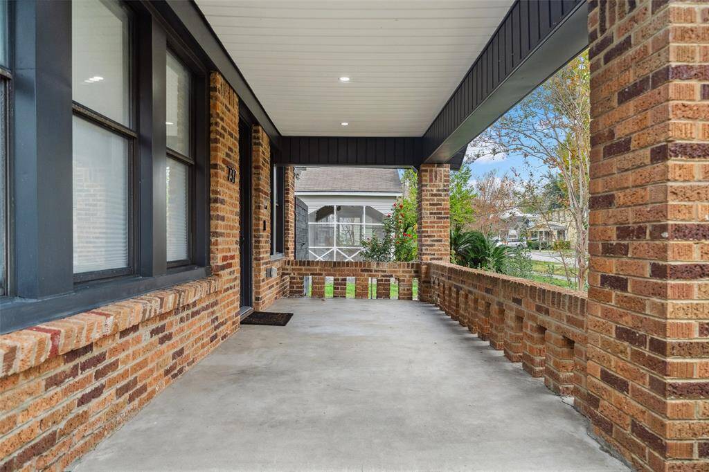 Large front porch to sit out on and enjoy a nice book or refreshing drink