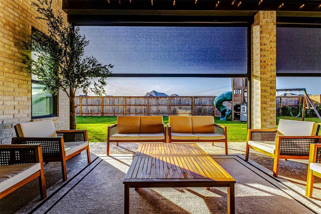The shades offer numerous benefits, including a shaded retreat where you can enjoy your outdoor space without exposure to harsh sunlight, heat, insects, or even light rain.