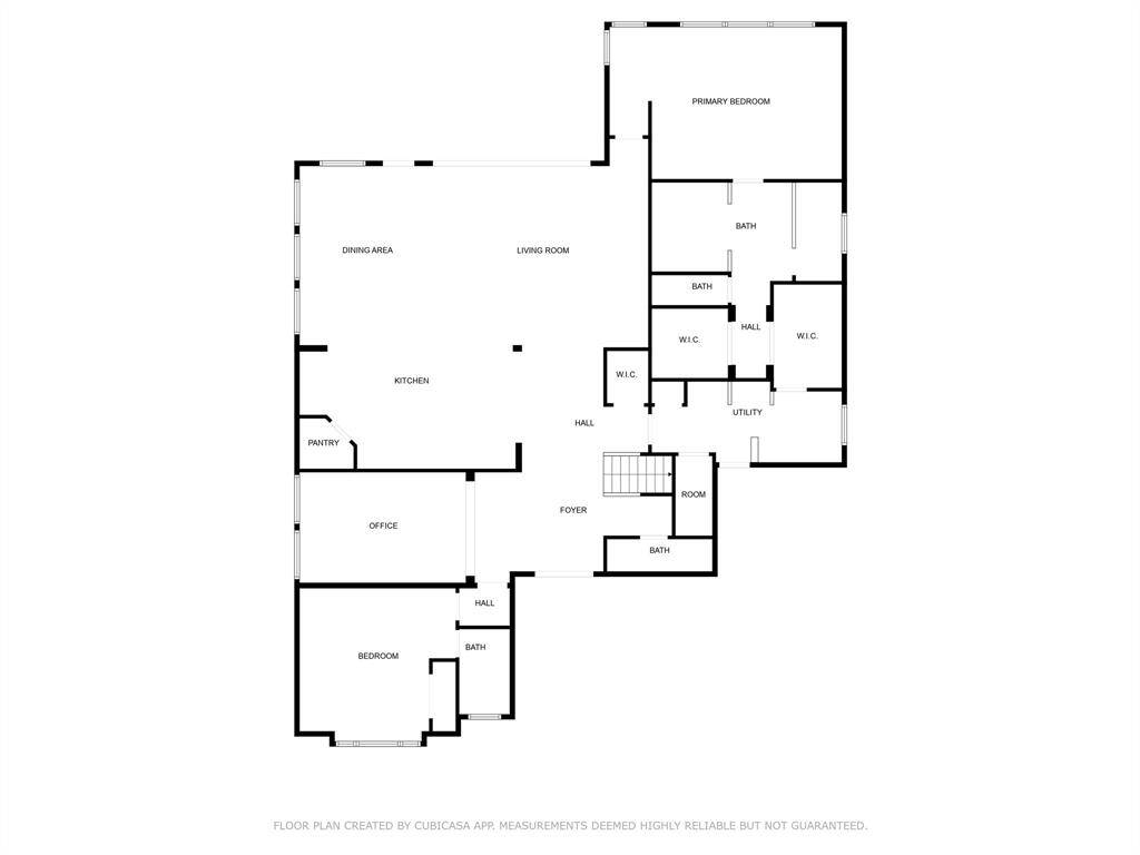 First floor plan...