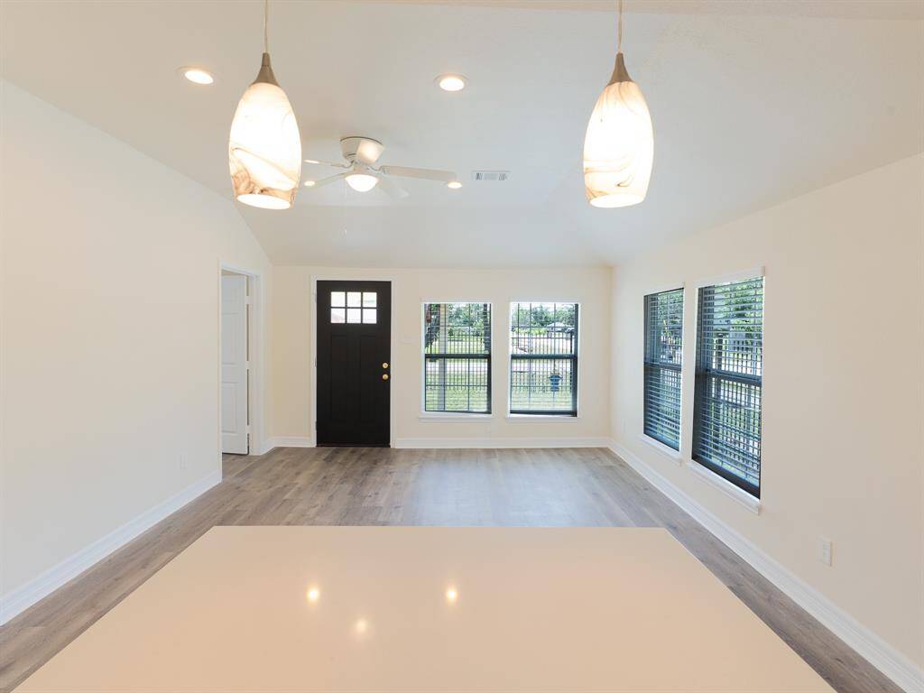 Living Room Kitchen View