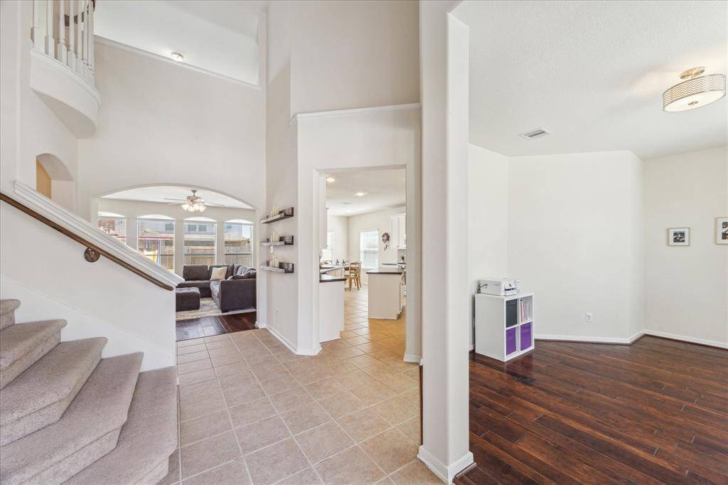 View from the foyer as you walk into the home