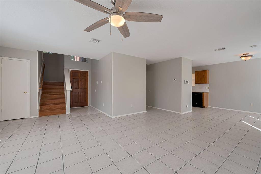 Full view of First Floor Open Layout Space