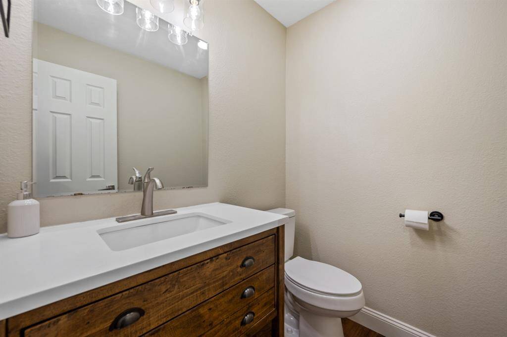 Inside the downstairs 1/2 bathroom.