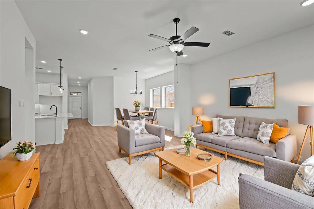Virtually staged to give you the visual you need to see furniture placement and how the home can live.