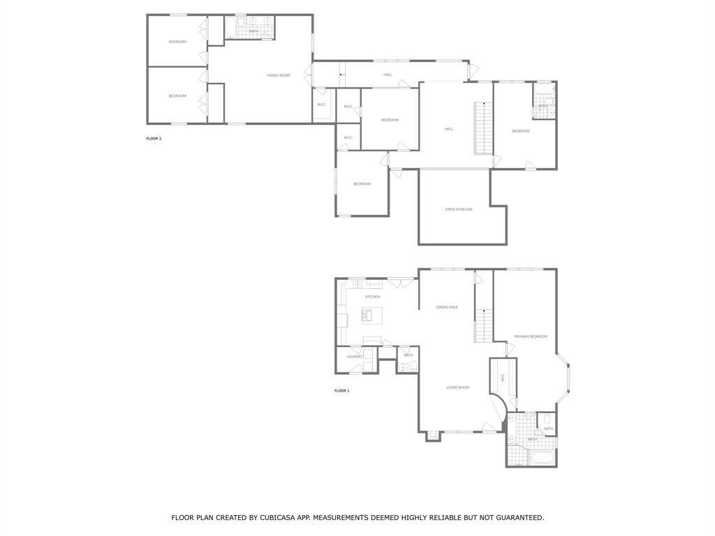 This floorplan gives you a great idea of the layout of this home.