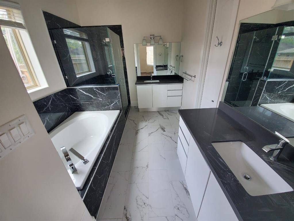 Master bath on first floor