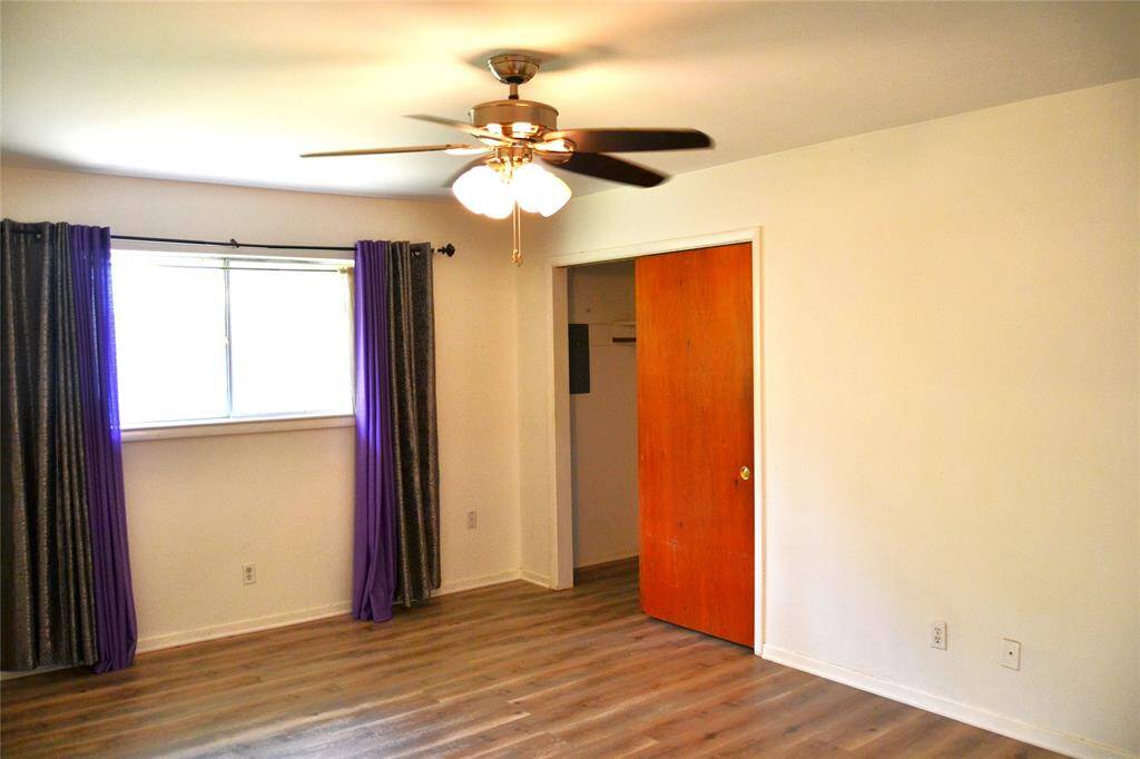 Primary bedroom with bathroom.