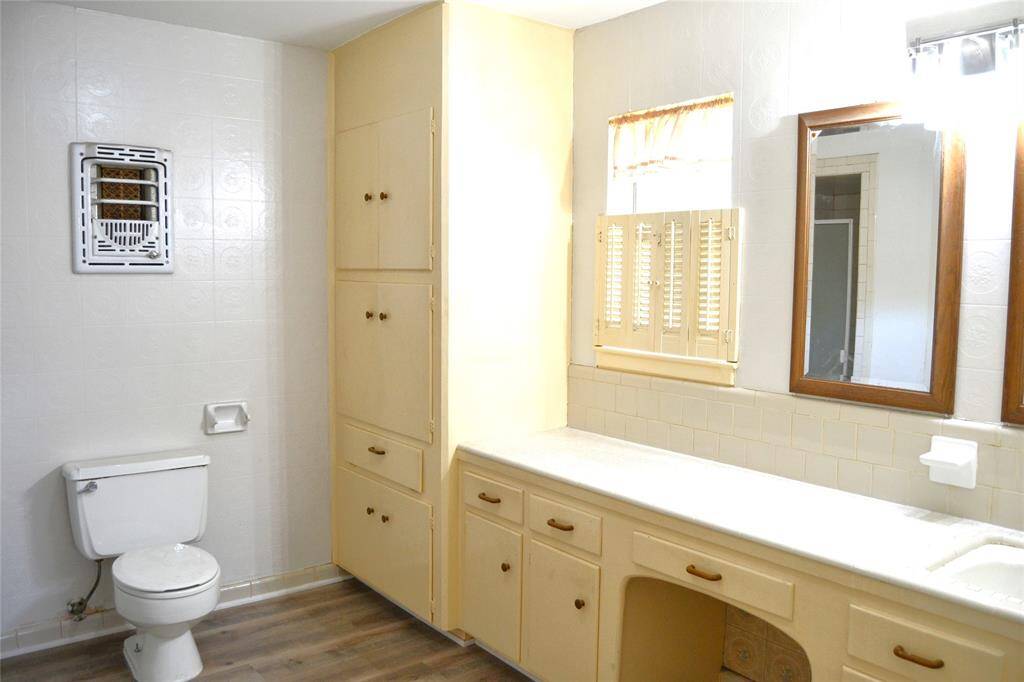 Primary bathroom.