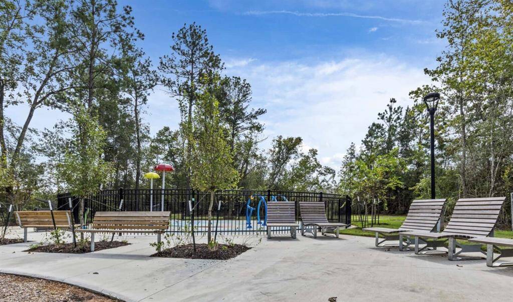 Neighborhood splash pad.