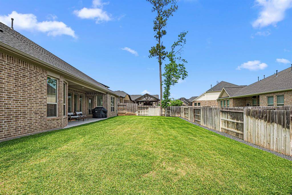Low maintenance backyard. What would you do back here?
