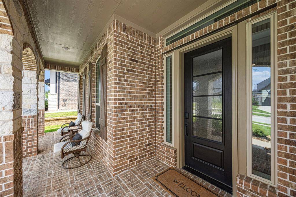 Sit and rock peacefully on your front porch.