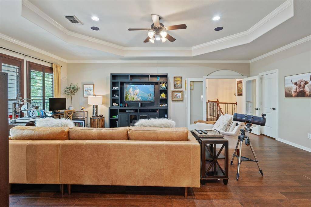 Upstairs gameroom