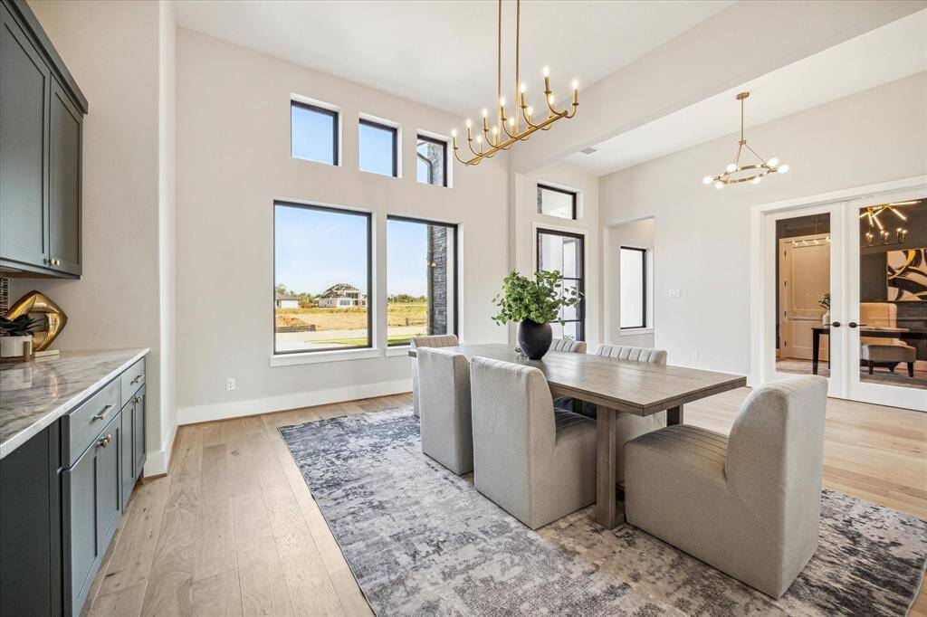 Formal Dining Room is off of Foyer, across from Study/Home Office