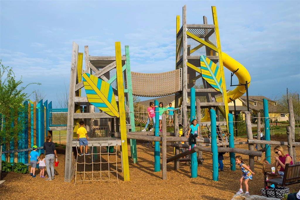 One of many playgrounds found in the Sienna neighborhood