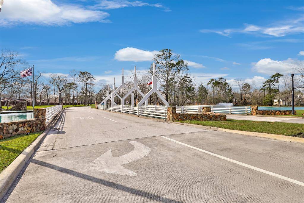 Neighborhood main entrance