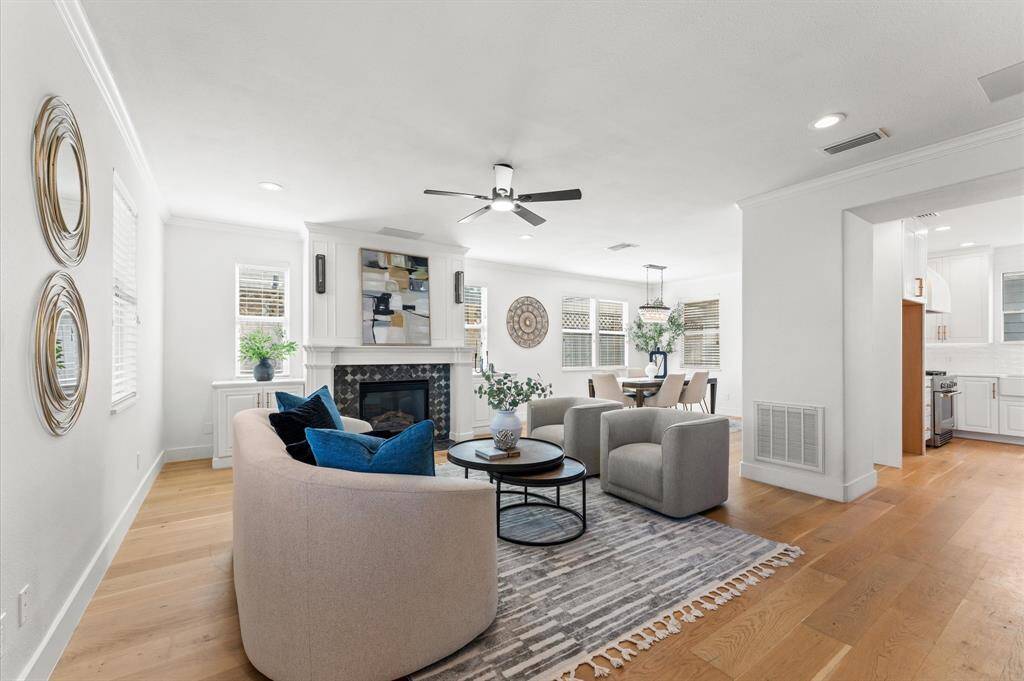 Where style meets comfort! The open-concept design, wide-plank French oak floors, and abundant natural light make this space feel both elevated and effortless.