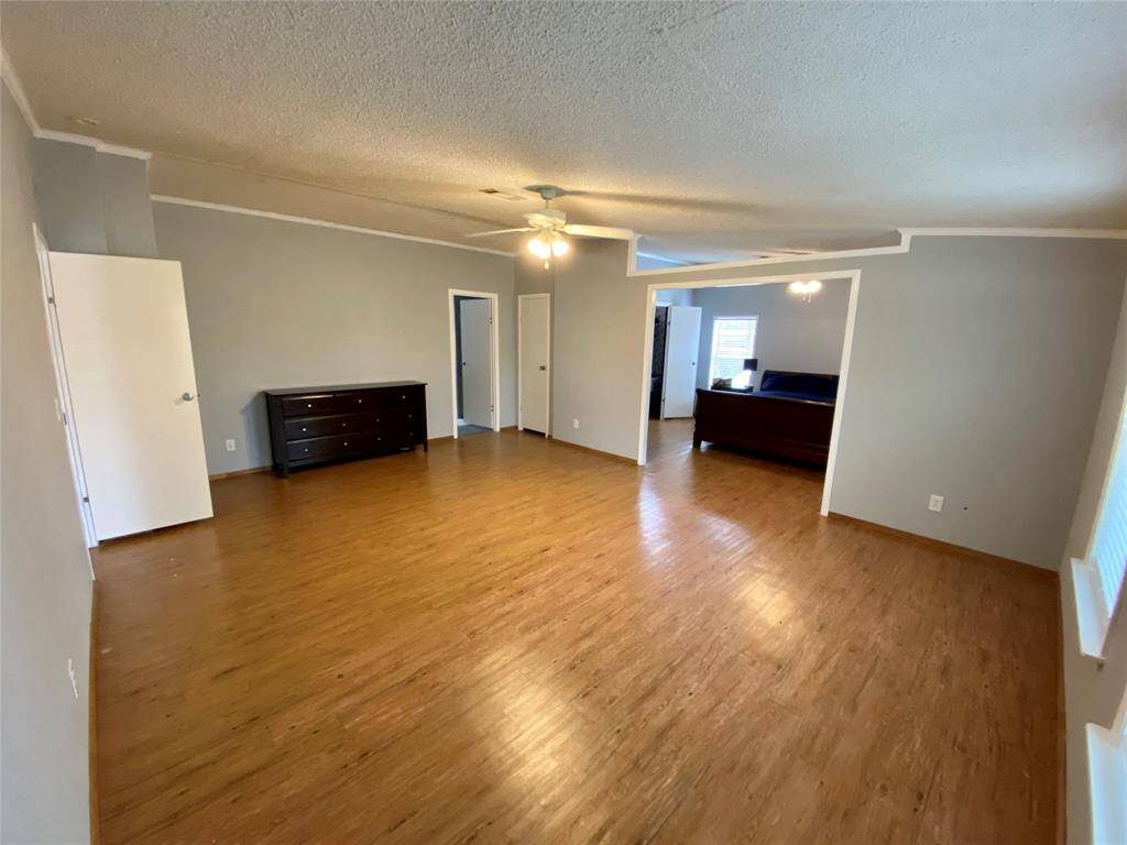 Primary Bedroom has Two Sections