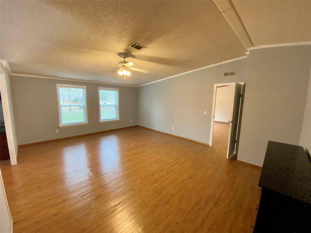 Primary Bedroom has Two Sections