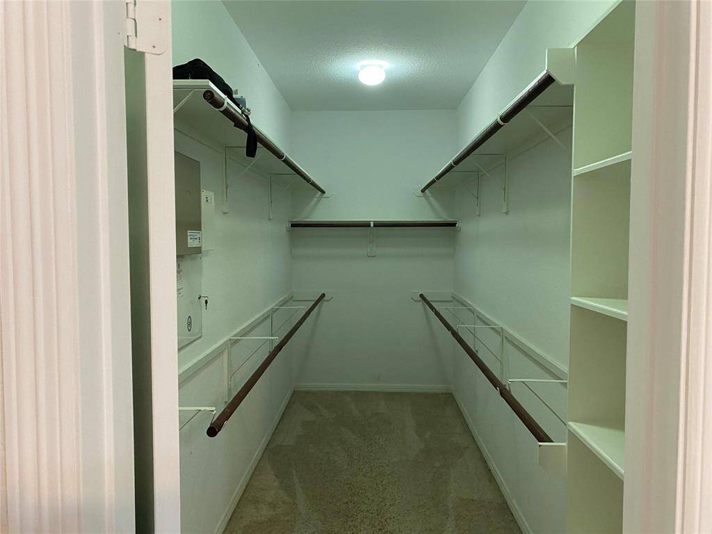 Extra large walk-in closet