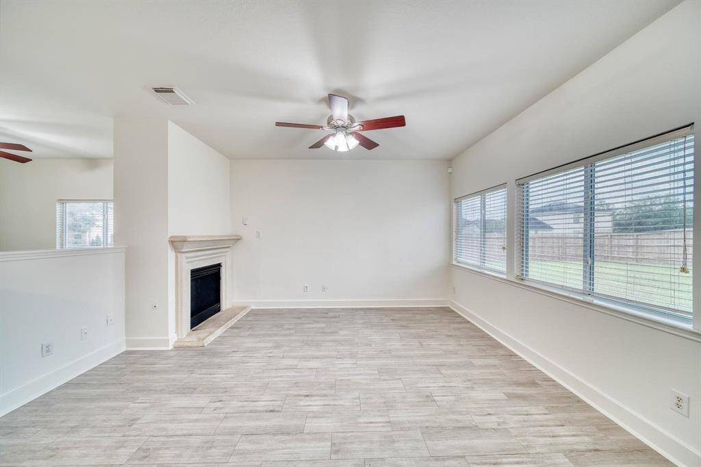 Living room with lots of natural light!