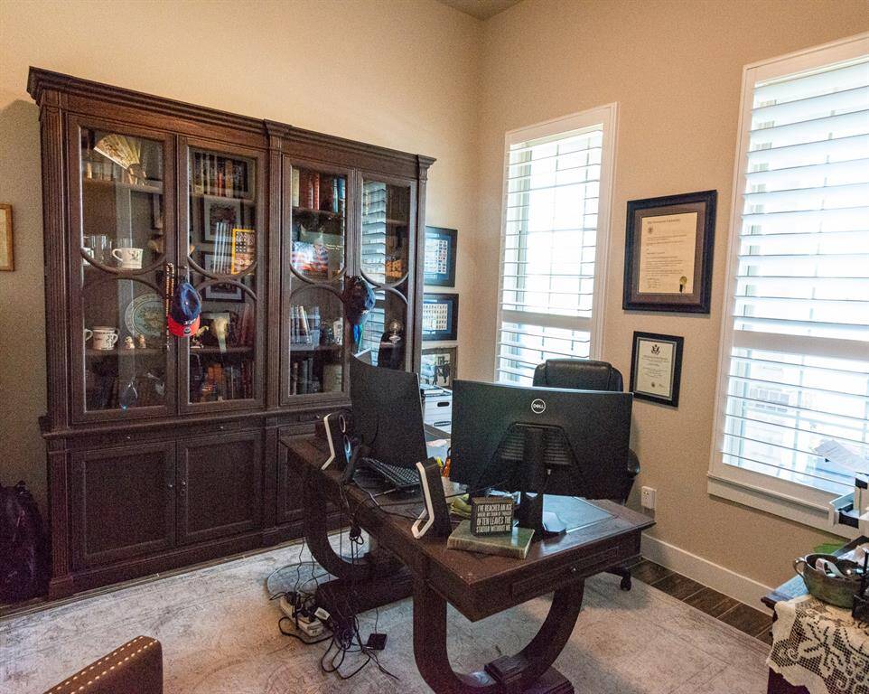 Office french doors