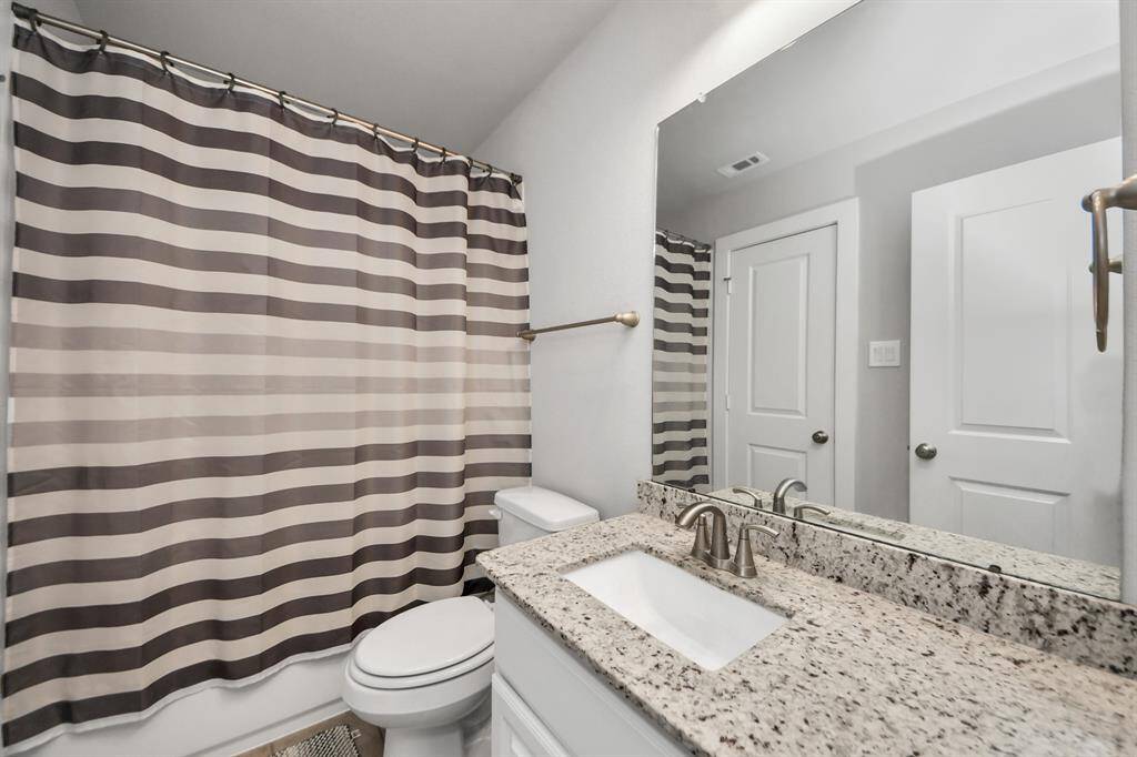 Full 3rd Bath with nice size size shower